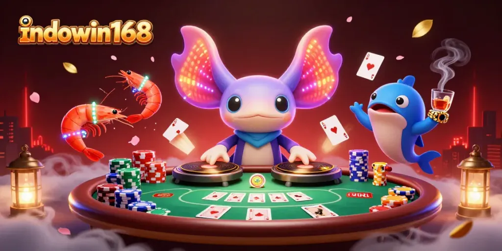 Indowin168 slot dan kasino online memiliki suasana permainan ceria dengan elemen menarik.