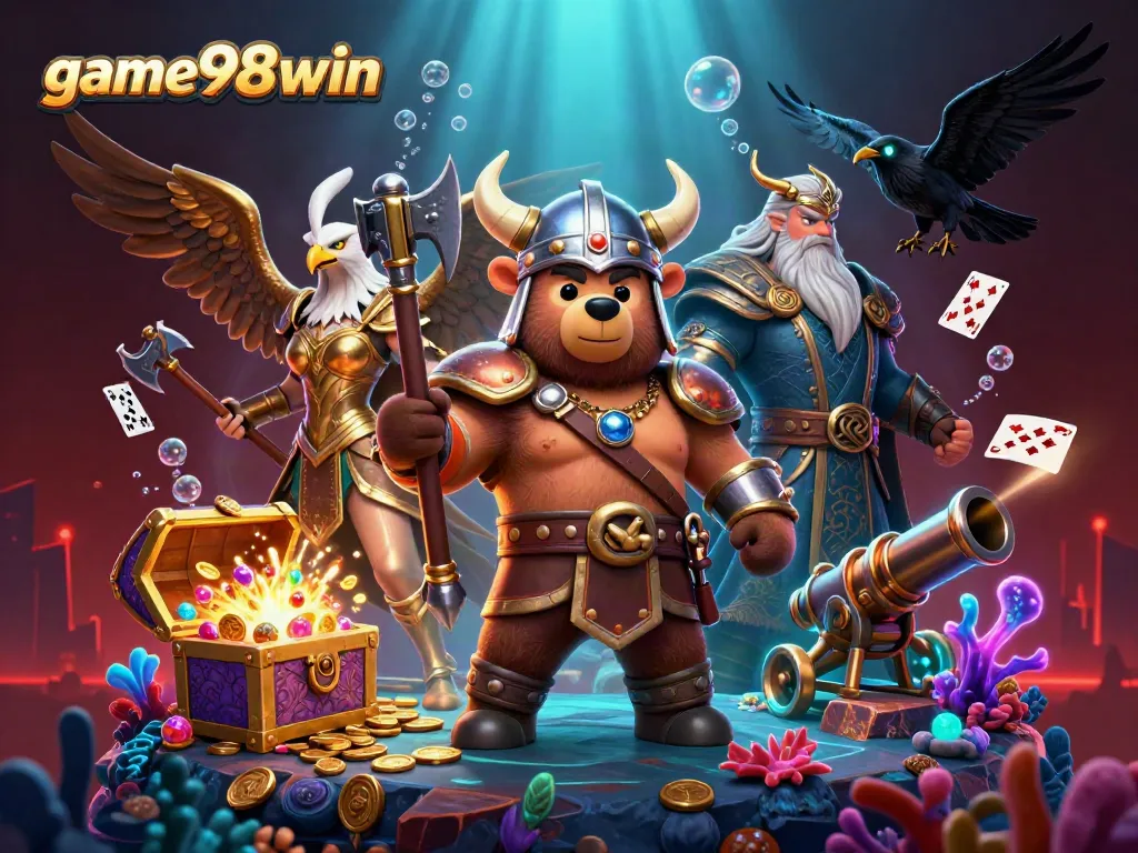 Win big with game98win in an exhilarating underwater casino adventure filled with treasure and excitement.