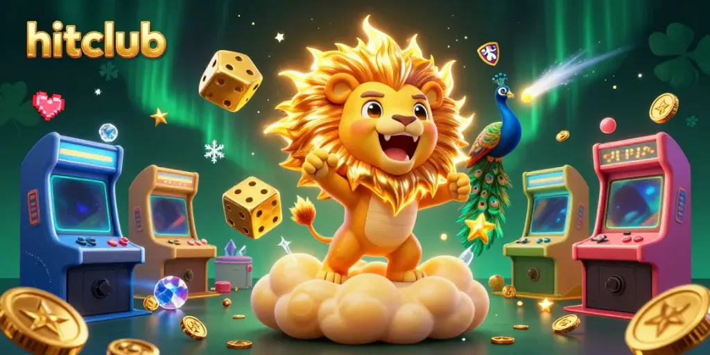 Engage in hitclub gaming adventures featuring vibrant casino games and cartoon characters.