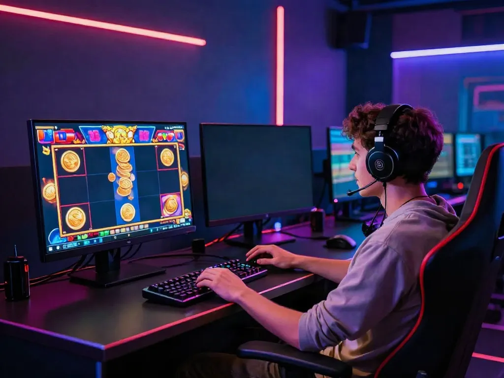 Exciting online slot gaming experience with vibrant graphics and player engagement.