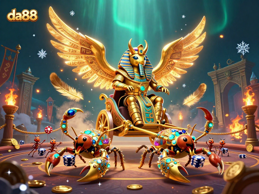 Experience the thrill of da88 gaming with vibrant characters and dynamic poker elements in action.