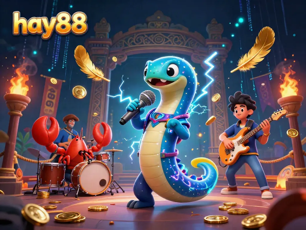 Experience thrilling gameplay at hay88 in an electric underwater casino scene.