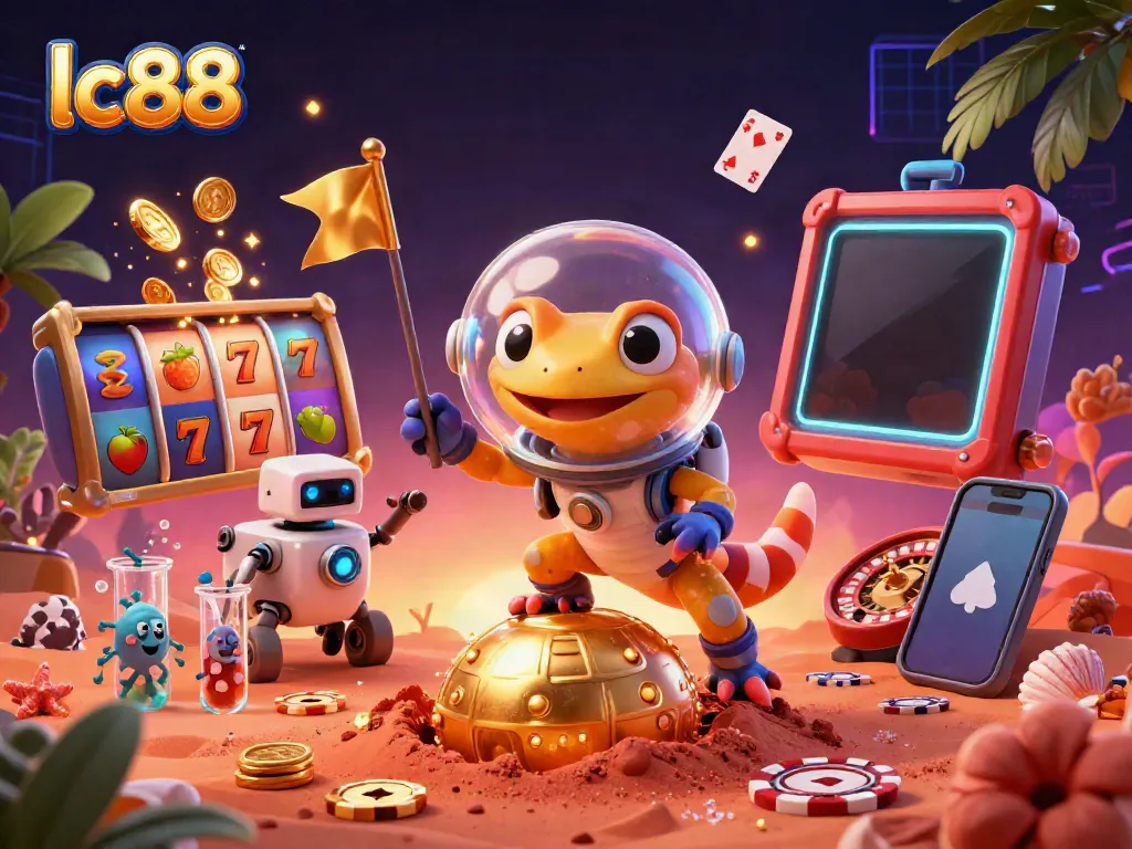 Spin the reels with lc88's exciting Martian casino discovery adventure!
