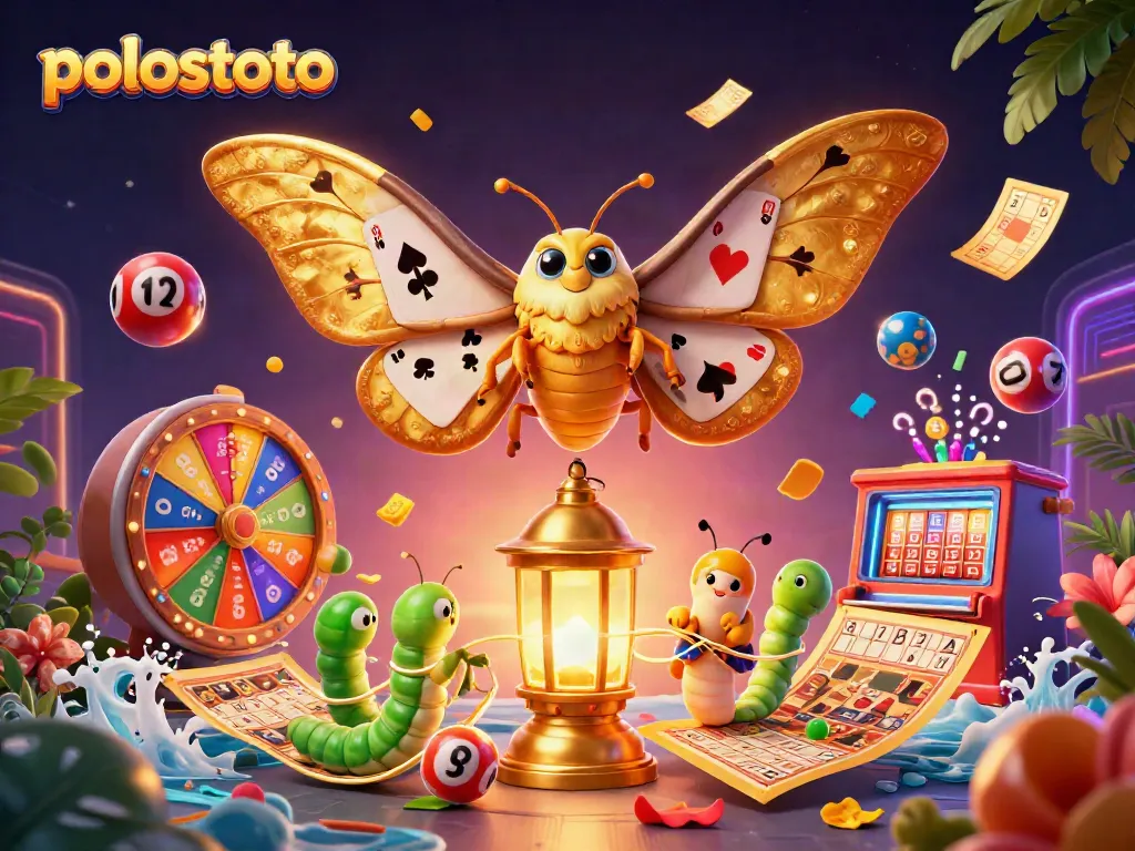 Experience Polostoto's exciting slots with dazzling colors and vibrant casino elements