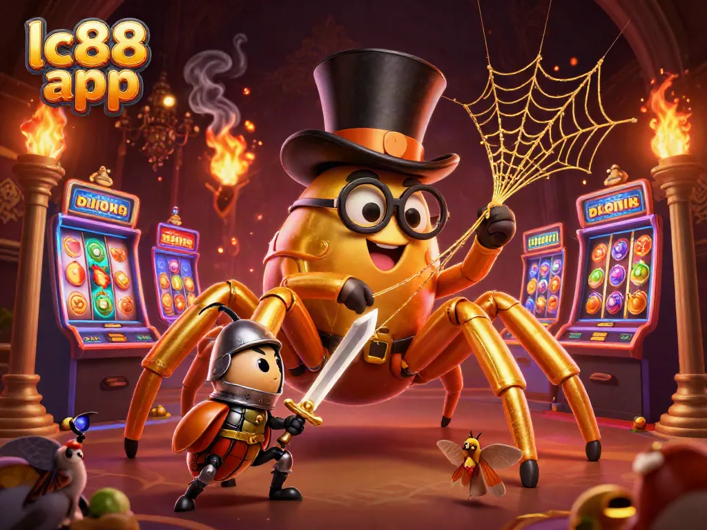 Engage in thrilling gameplay with the lc88 app featuring vibrant slot machines and adventurous characters.