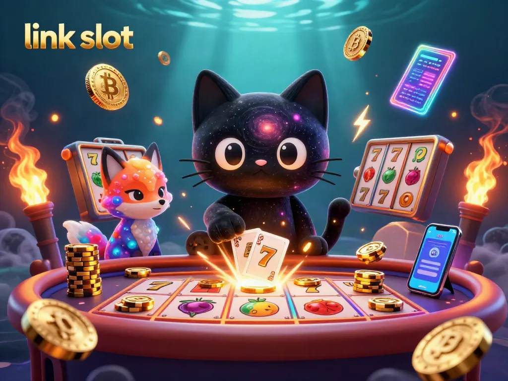 Experience thrilling moments with the link slot game featuring dynamic characters and vibrant casino elements.