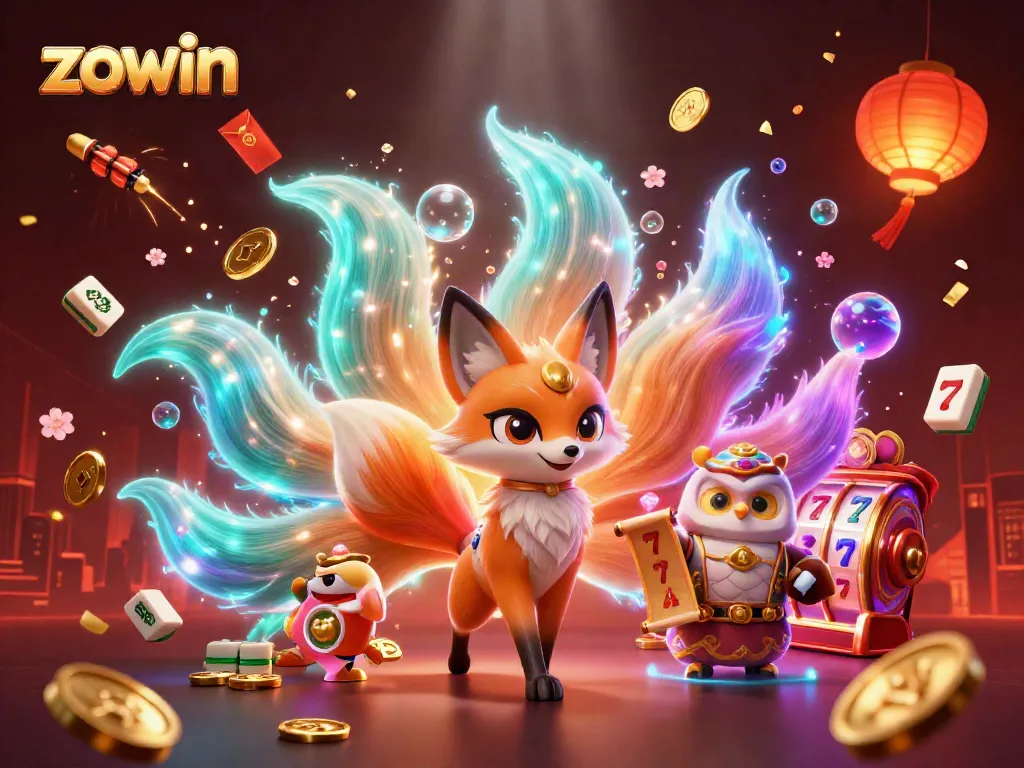 Zowin immerses players in vibrant slots gameplay featuring rich animations and charming characters.