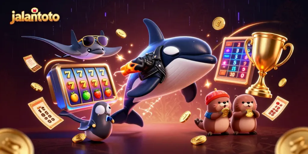 Engage with jalantoto's exciting slot games featuring immersive characters and dynamic casino elements.